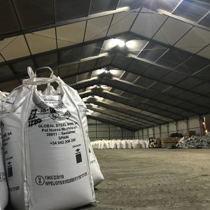 Proyecto de iluminación en SLP, en el puerto de Bilbao, Abanto-Zierbena, Bizkaia