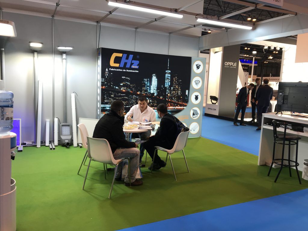 Evento iluminación CHZ -Matelec 2018