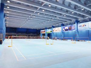 Proyecto de iluminacion realizado en las instalaciones del Pabellón de bádminton Sitong en el distrito de Huichuan, Zunyi, Guizhou, China