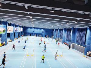 Proyecto de iluminacion realizado en las instalaciones del Pabellón de bádminton Sitong en el distrito de Huichuan, Zunyi, Guizhou, China