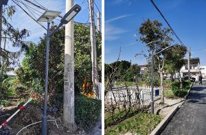 Proyecto de iluminacion realizado en Yongfen, Yiangxi, China