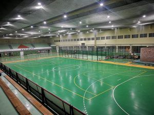 Proyecto realizado el polideportivo Zubi Alde, en Portugalete, Bizkaia