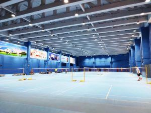 Proyecto de iluminacion realizado en las instalaciones del Pabellón de bádminton Sitong en el distrito de Huichuan, Zunyi, Guizhou, China