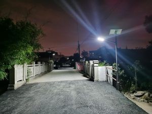 Proyecto de iluminacion realizado en Yongfen, Yiangxi, China