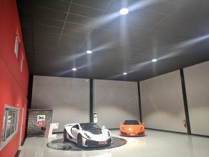 Proyecto de iluminacion realizado en las instalaciones de la empresa Spania GTA, en Torrent, Valencia