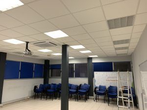 Proyecto sector industrial realizado en las instalaciones de la empresa Nemak, en Etxebarria, Bizkaia