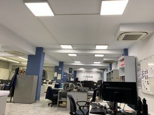 Proyecto sector industrial realizado en las instalaciones de la empresa Nemak, en Etxebarria, Bizkaia