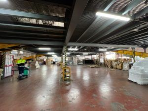 Proyecto de iluminacion realizado en las instalaciones de la empresa TDN, en Picaña, Valencia