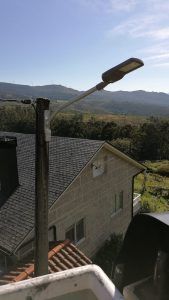 Proyecto de iluminacion realizado en As Neves, Pontevedra, Galicia