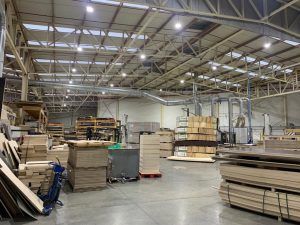 Proyecto sector industrial realizado en las instalaciones de Forest Trafic, en Amorebieta, Bizkaia.