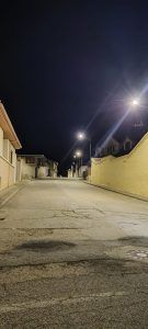 Proyecto de iluminacion realizado en un Lalueza, Huesca, Aragón