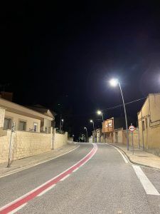 Proyecto de iluminacion realizado en Godelleta, Valencia, Comunidad Valenciana