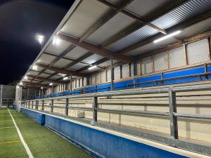 Proyecto de instalaciones deportivas realizado el colegio Askartza Claret, en Leioa, Bizkaia