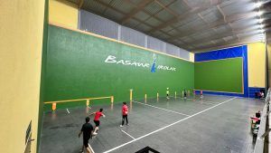 Proyecto de iluminacion realizado en el Polideportivo Artunduaga en Basauri, Bizkaia, a finales de Septiembre de 2024.