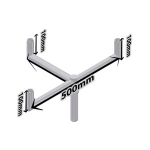 ACCESORIOS ILUMINACION CRUCETAS | CHZ LIGHTING TECHNOLOGY SPAIN