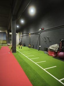 Proyecto de instalaciones deportivas realizado en la academia de golf Bizkaia, en Berango, Bizkaia