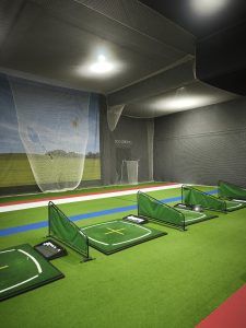 Proyecto de instalaciones deportivas realizado en la academia de golf Bizkaia, en Berango, Bizkaia