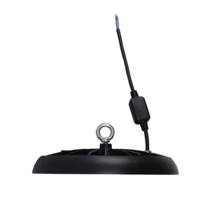 Iluminacion profesional para grandes alturas HB02: luminaria LED 100 W, IP65, rendimiento y alta eficiencia. Ideal para naves y grandes superficies.