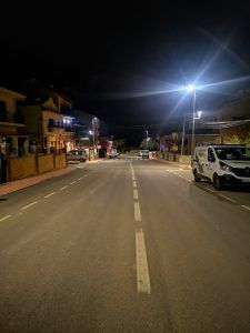 Proyecto de iluminacion realizado en Horta de San Juan , Tarragona