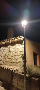 Proyecto de iluminacion realizado en Horta de San Juan , Tarragona