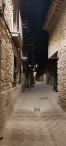 Proyecto de iluminacion realizado en Horta de San Juan , Tarragona