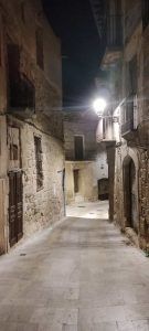 Proyecto de iluminacion realizado en Horta de San Juan , Tarragona