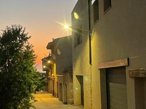 Proyecto de iluminacion realizado en Horta de San Juan , Tarragona