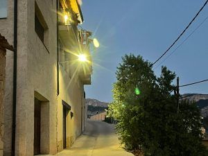 Proyecto de iluminacion realizado en Horta de San Juan , Tarragona