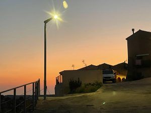 Proyecto de iluminacion realizado en Horta de San Juan , Tarragona