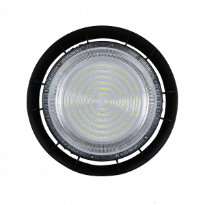 Iluminacion profesional para grandes alturas HB02: luminaria LED 100 W, IP65, rendimiento y alta eficiencia. Ideal para naves y grandes superficies.
