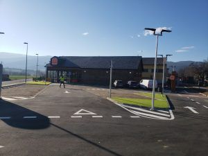 Proyectos realizados en las instalacione de la empresa Burger King, en España y Portugal
