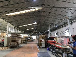 Proyecto sector industrial realizado en las instalaciones de Maderas Gámiz, en Santa Cruz de Campezo, Álava