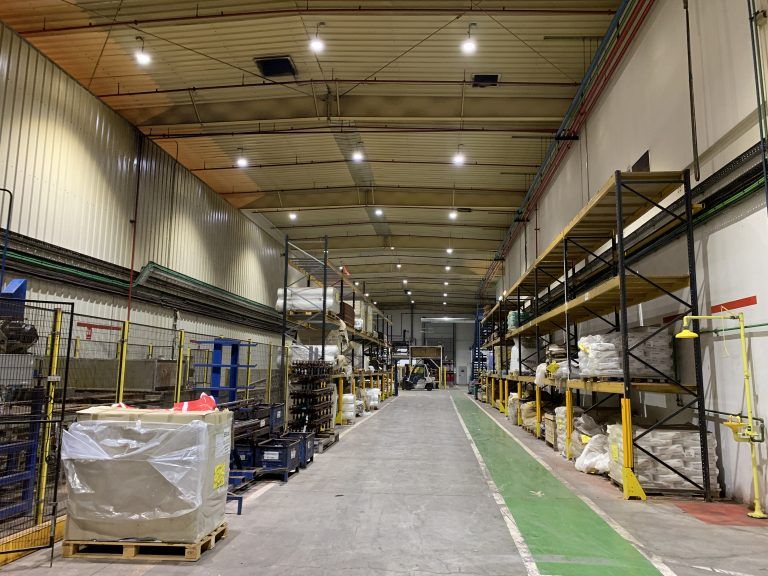 Proyecto sector industrial realizado en las instalaciones de Onduline, en Gallarta, Bizkaia