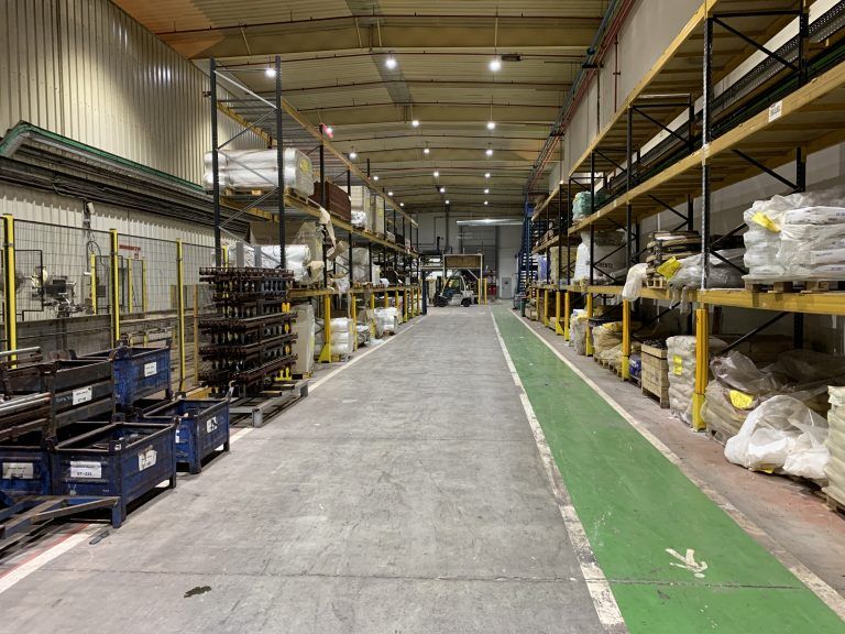 Proyecto sector industrial realizado en las instalaciones de Onduline, en Gallarta, Bizkaia